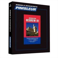 Produktbild: Pimsleur Hebrew Level 3 CD: Learn to Speak and Understand Hebrew with Pimsleur Language Programs