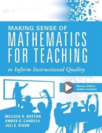 Produktbild: Making Sense of Mathematics for Teaching to Inform Instructional Quality