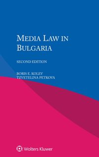 Produktbild: Media Law in Bulgaria