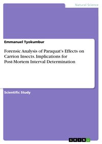 Produktbild: Forensic Analysis of Paraquat's Effects on Carrion Insects. Implications for Post-Mortem Interval Determination