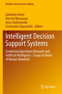 Produktbild: Intelligent Decision Support Systems