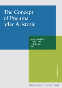 Produktbild: The Concept of Pneuma after Aristotle