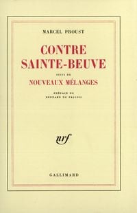 Produktbild: Contre Sainte-Beuve