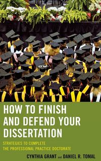 Produktbild: How to Finish and Defend Your Dissertation