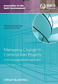 Produktbild: Managing Change in Construction Projects