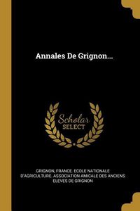 Produktbild: Annales De Grignon...