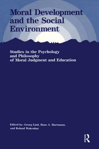 Produktbild: Moral Development and the Social Environment