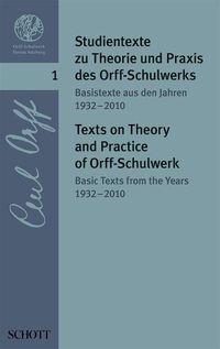 Produktbild: Studientexte zu Theorie und Praxis des Orff-Schulwerks