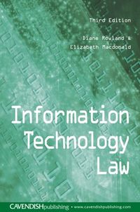 Produktbild: Information Technology Law