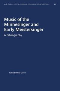 Produktbild: Music of the Minnesinger and Early Meistersinger