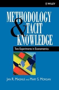 Produktbild: Methodology and Tacit Knowledge