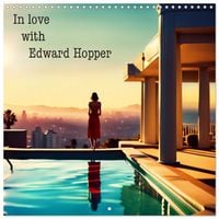 Produktbild: In love with Edward Hopper (Wall Calendar 2027 12 &times; 12 Inch) CALVENDO 12 Month Wall Calendar