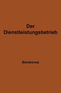 Produktbild: Der Dienstleistungsbetrieb