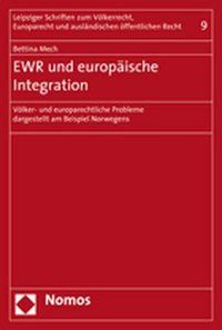 Produktbild: EWR und europ&auml;ische Integration