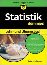 Produktbild: Statistik Lehr- und &Uuml;bungsbuch f&uuml;r Dummies