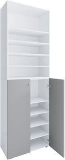 Produktbild: XL Holz Gro&szlig;er Schuhschrank Schuhkommode Lona 10