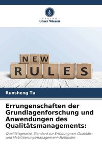 Produktbild: Errungenschaften der Grundlagenforschung und Anwendungen des Qualit&auml;tsmanagements: