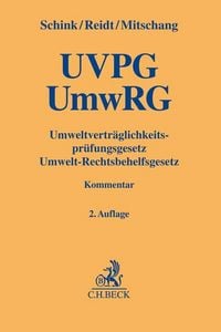 Produktbild: Umweltvertr&auml;glichkeitspr&uuml;fungsgesetz / Umwelt-Rechtsbehelfsgesetz. UVPG / UmwRG