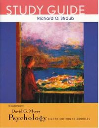 Produktbild: Psychology, Eighth Edition, in Modules Study Guide
