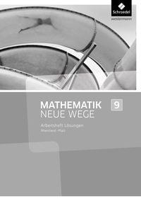 Produktbild: Mathematik Neue Wege SI 9. L&ouml;sungen zum Arbeitsheft. Rheinland-Pfalz