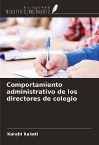 Produktbild: Comportamiento administrativo de los directores de colegio