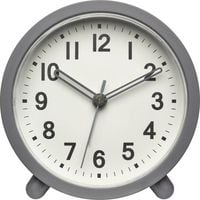 Produktbild: TFA Dostmann 60.1043.10 Quarz Wecker Grau Alarmzeiten 1 Leisegang-Uhrwerk