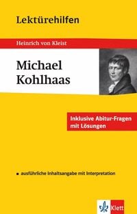 Produktbild: Klett Lekt&uuml;rehilfen Heinrich von Kleist, Michael Kohlhaas