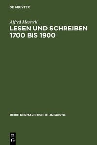 Produktbild: Lesen und Schreiben 1700 bis 1900