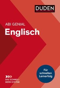 Produktbild: Abi genial Englisch: Das Schnell-Merk-System