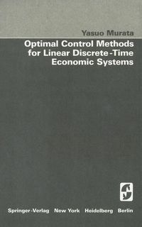Produktbild: Optimal Control Methods for Linear Discrete-Time Economic Systems
