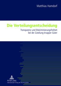 Produktbild: Die Verteilungsentscheidung