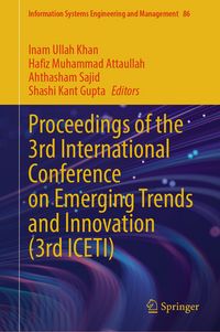 Produktbild: Proceedings of the 3rd International Conference on Emerging Trends and Innovation (3rd ICETI)
