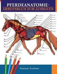 Produktbild: Pferdeanatomie-Arbeitsbuch zum Ausmalen