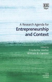 Produktbild: A Research Agenda for Entrepreneurship and Context
