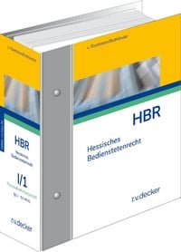 Produktbild: Hessisches Bedienstetenrecht - HBR