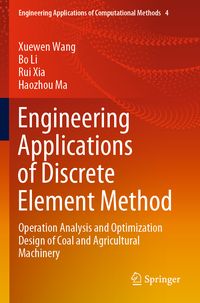 Produktbild: Engineering Applications of Discrete Element Method