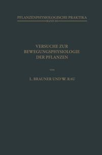 Produktbild: Versuche zur Bewegungsphysiologie der Pflanzen