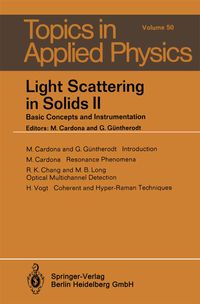 Produktbild: Light Scattering in Solids II