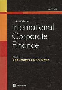 Produktbild: A Reader in International Corporate Finance, Volume 1