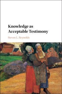 Produktbild: Knowledge as Acceptable Testimony