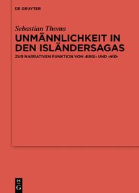 Produktbild: Unm&auml;nnlichkeit in den Isl&auml;ndersagas