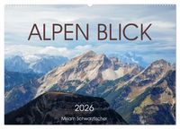 Produktbild: Alpen Blick (Wandkalender 2026 DIN A2 quer), CALVENDO Monatskalender
