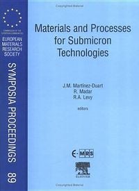 Produktbild: Materials and Processes for Submicron Technologies