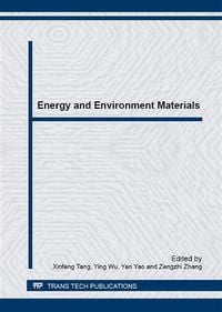 Produktbild: Energy and Environment Materials