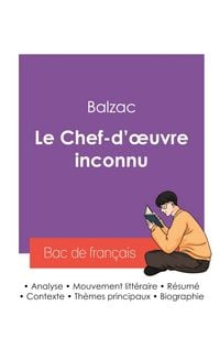 Produktbild: R&eacute;ussir son Bac de fran&ccedil;ais 2027 : Analyse de la nouvelle Le Chef-d'oeuvre inconnu de Balzac
