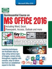 Produktbild: Ms Office 2016 Quintessential Course (withfree Dvd)