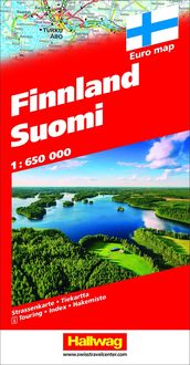 Bild vom Artikel Finnland Suomi Strassenkarte 1:650 000 vom Autor Hallwag Kümmerly+Frey AG