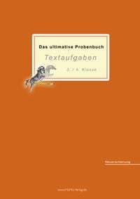 Produktbild: Das ultimative Probenbuch Textaufgaben 3./4. Klasse