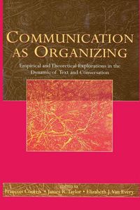 Produktbild: Communication as Organizing