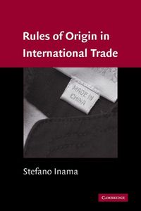 Produktbild: Rules of Origin in International Trade
